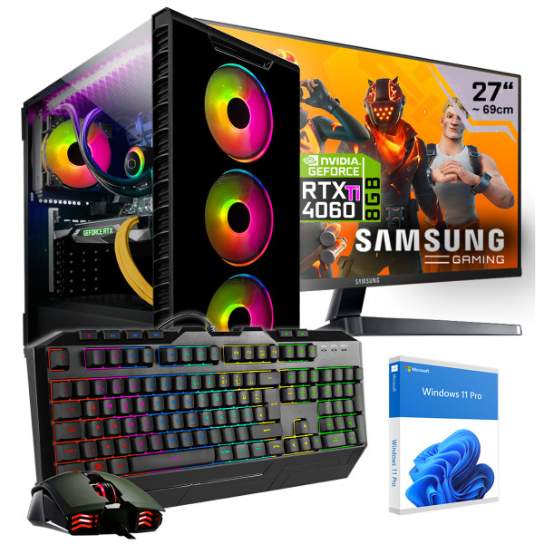 KOMPLETT-SET INTEL Core9 12900KF mit RTX4060Ti 8GB