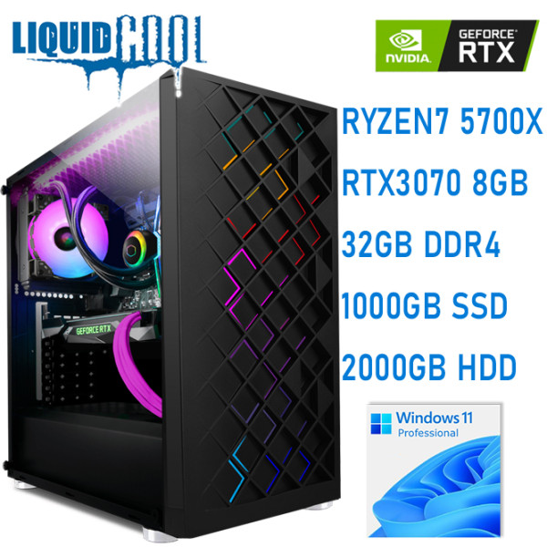 GAMING PC AMD Ryzen7 5700X